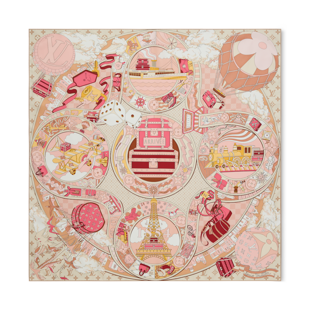 LV Journey Square 90 S00 - Women - Accessories | LOUIS VUITTON ®